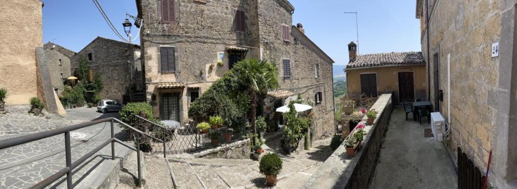 Апартаменты Cortile Nel Borgo Чивителла-Д'Альяно Экстерьер фото
