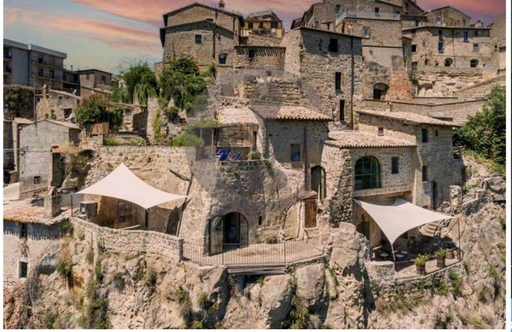 Апартаменты Cortile Nel Borgo Чивителла-Д'Альяно Экстерьер фото